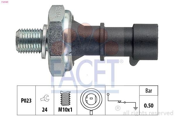 FACET Oil Pressure Switch Article number: 7.0141 cheaply