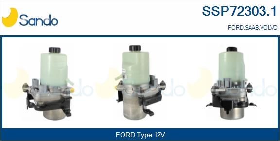 SANDO SEF95000.0 Electric Motor, radiator fan S80 4.4 V8 AWD 316 PS Petrol 2016