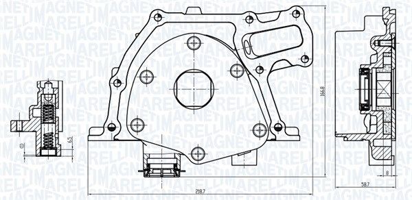 MAGNETI MARELLI Oil Pump Article number: 351516000157 cheaply