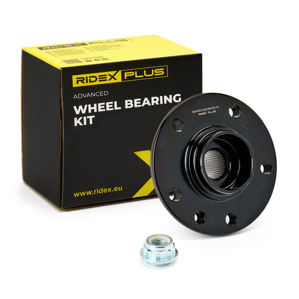 RIDEX PLUS Wheel bearing kit Article number: 654W0124P cheaply