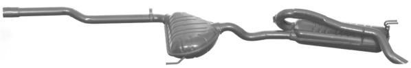 VEGAZ Rear silencer Article number: FTS-251 cheaply