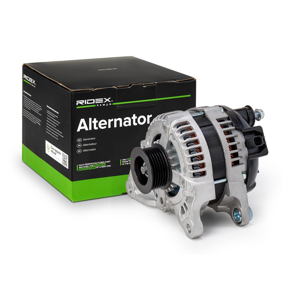 RIDEX REMAN Alternator Article number: 4G1722R cheaply