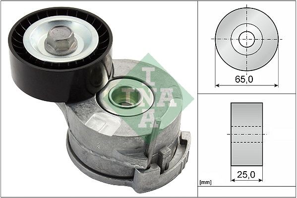 INA 530 0536 09 Pulley Set, timing belt XRAY 1.6 (GAB11) 106 PS Petrol