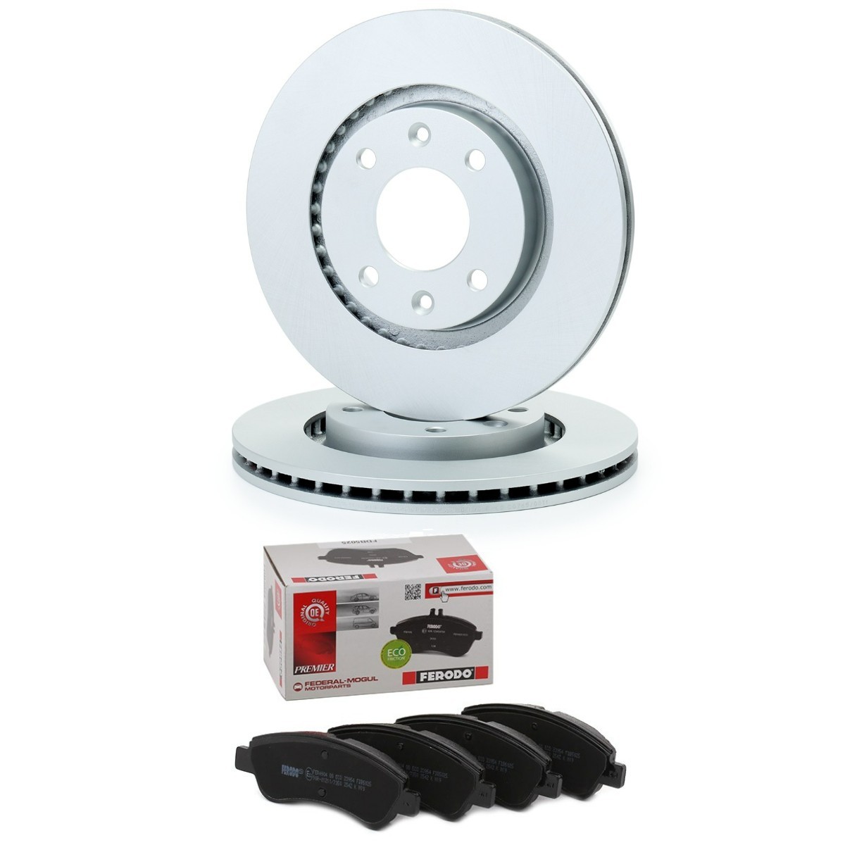 FERODO Brake discs and pads set Article number: FRD3405N0042 cheaply