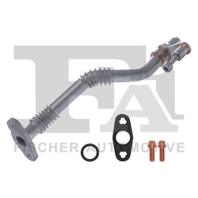 FA1 610-818Z Eļļas cauruļvads, Kompresors 7. Sērija 750 i, Li 449 HP Benzīns 2015