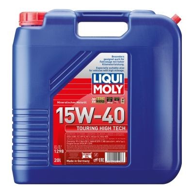 LIQUI MOLY Mootoriõli Touring High Tech Artikli number: 1298 soodsalt