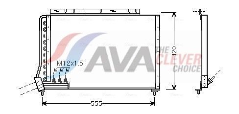 AVA COOLING SYSTEMS Compresseur de climatisation UGS: VOK119 à peu de frais