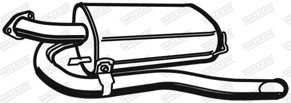 WALKER Air conditioning condenser Article number: WCD00104 cheaply