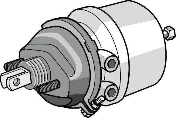 KNORR-BREMSE Kombibremsecylinder Varenummer: II32006 billige
