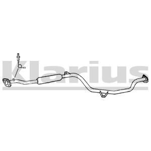 VEGAZ Middle silencer Article number: PTS-110 cheaply