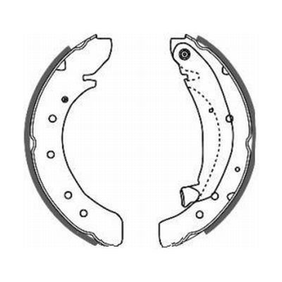 ABE Brake Shoe Set Article number: C0P013ABE cheaply