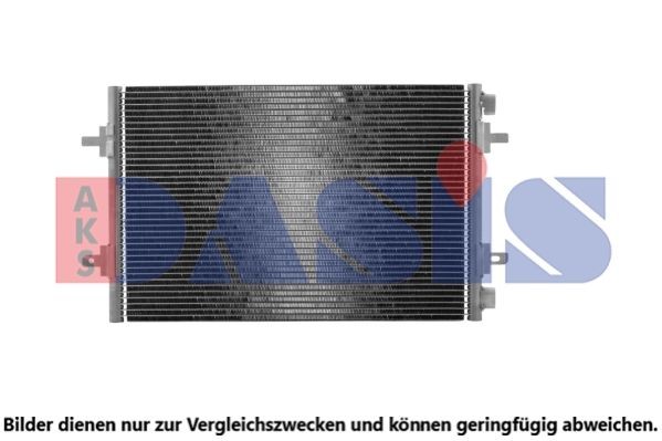AKS DASIS Air conditioning condenser Article number: 182007N cheaply