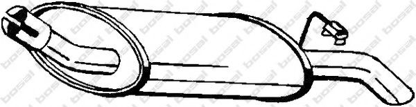 BOSAL Rear silencer Article number: 154-075 cheaply