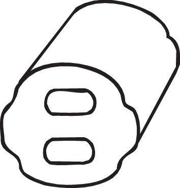 BOSAL Rubber Strip, exhaust system Article number: 255-713 cheaply