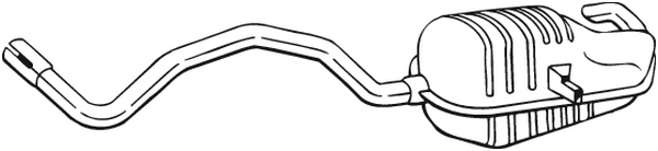 BOSAL Catalytic converter Article number: 090-485 cheaply