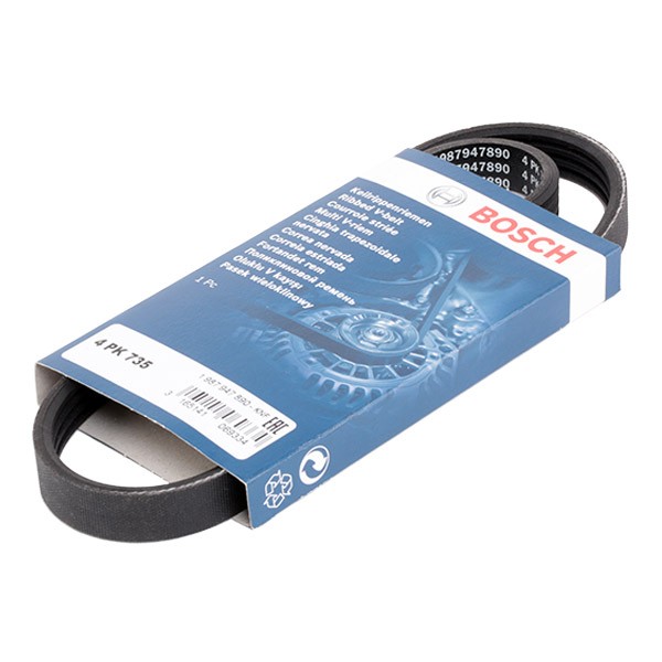 BOSCH Hosszbordás szíj . Cikk szám: 1 987 947 890 olcsó