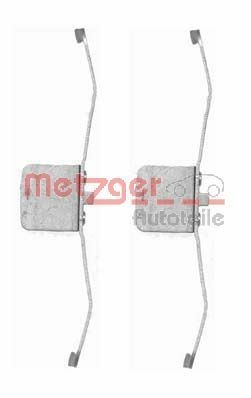 METZGER 109-1639 Lisakomplekt, ketaspiduriklotsid VECTRA 2.8 V6 Turbo 280 HP Bensiin 2009