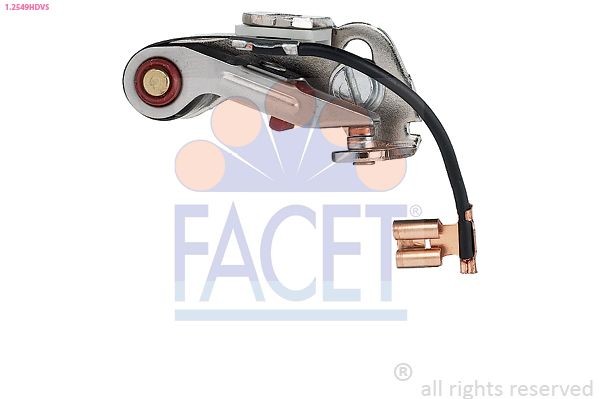FACET 1.2549HDVS Ühenduskomplekt, süütejagaja TRANSIT 2.0 78 HP Bensiin 1992