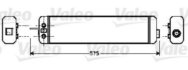 VALEO Engine oil cooler Article number: 817617 cheaply