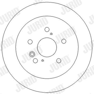 JURID Brake disc Article number: 562276JC cheaply