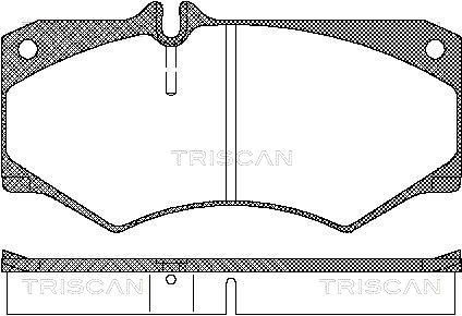 TRISCAN Brake disc Article number: 8120 50120 cheaply
