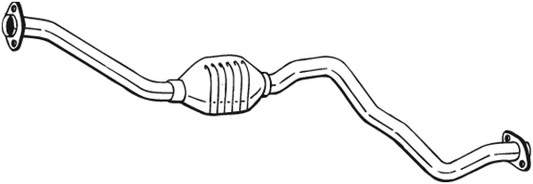BOSAL Rear silencer Article number: 171-313 cheaply