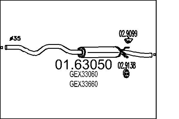 MTS Lõppsummuti Artikli number: 01.63050 soodsalt