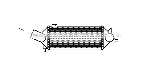 PRASCO Intercooler Article number: OL4069 cheaply