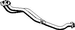 ERNST Exhaust Pipe Article number: 123501 cheaply
