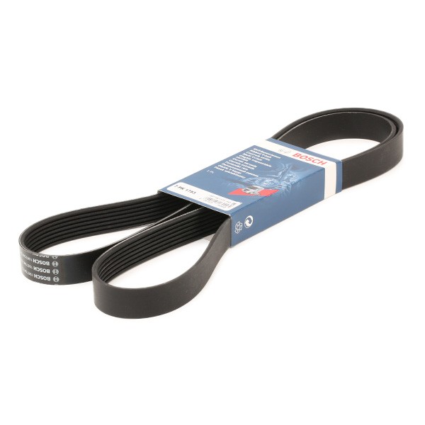 BOSCH Serpentine belt Article number: 1 987 947 375 cheaply