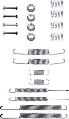 TEXTAR 97002300 Lisakomplekt, Piduriklotsid CADDY 1.6 D 69 HP Diisel 1992