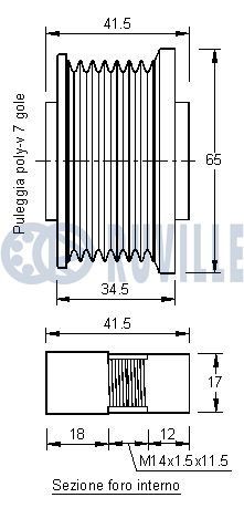 RUVILLE Wheel bearing kit Article number: 6261 cheaply