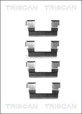 TRISCAN Accessory Kit, disc brake pads Article number: 8105 101637 cheaply