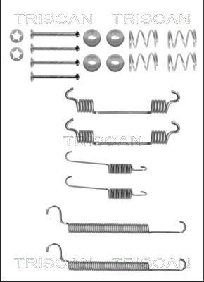 TRISCAN 8105 242569 Lisakomplekt, Piduriklotsid ASTRA 1.7 CDTi 125 HP Diisel