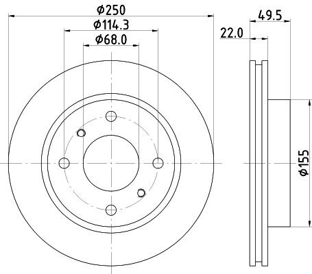 MINTEX Piduriketas Artikli number: MDC506 soodsalt