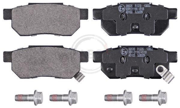 A.B.S. Brake pad set Article number: 36636 cheaply