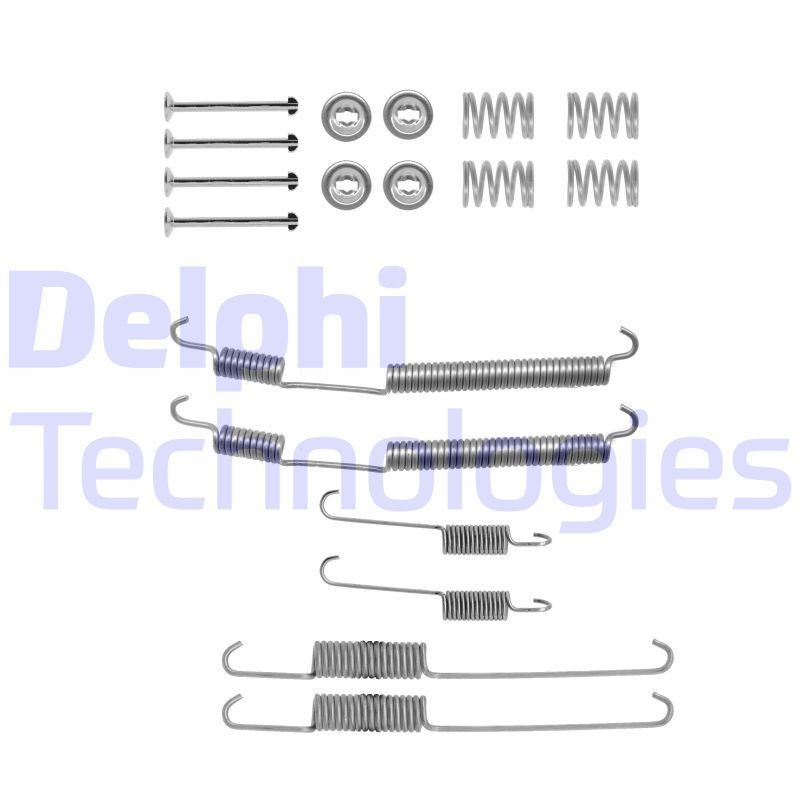 DELPHI LY1230 Zubehörsatz, Bremsbacken TRAFIC 2.1 D 64 PS Diesel 2001