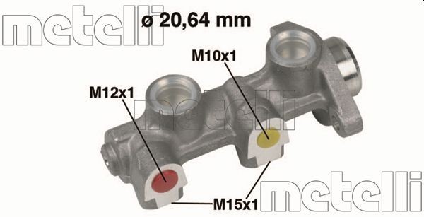 METELLI Peapiduri silinder Artikli number: 05-0184 soodsalt