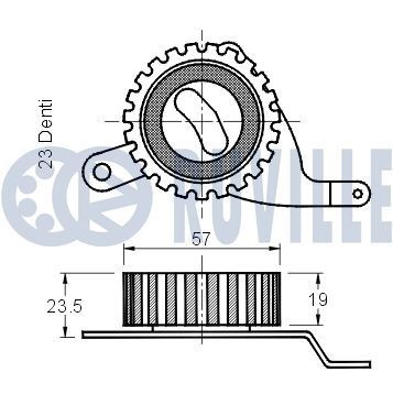 RUVILLE Camshaft Article number: 215329 cheaply