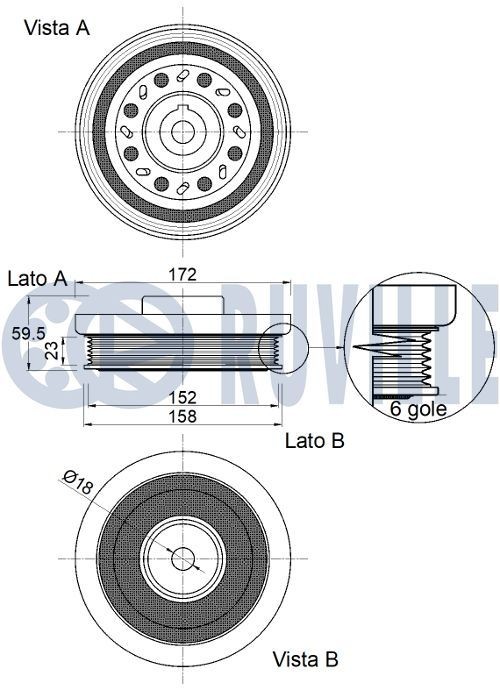 RUVILLE Wheel bearing kit Article number: 5219 cheaply