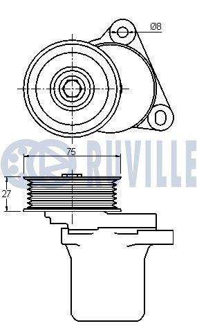 RUVILLE Water pump Article number: 65987 cheaply