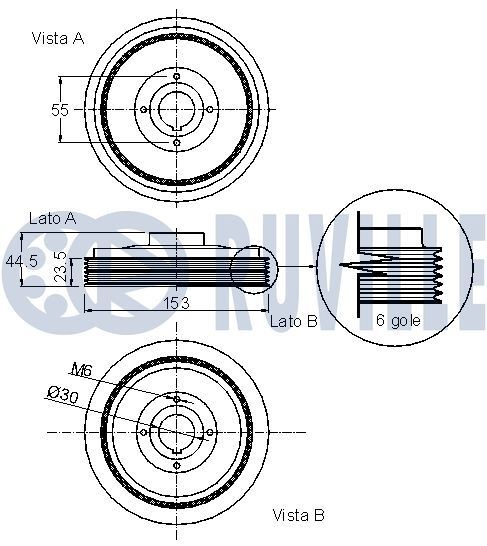RUVILLE Wheel bearing kit Article number: 4002 cheaply