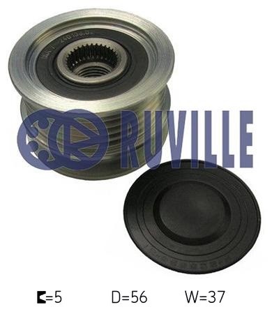 RUVILLE Alternator Freewheel Clutch Article number: 59976 cheaply