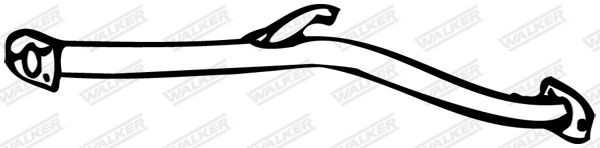 WALKER Exhaust Pipe Article number: 09473 cheaply