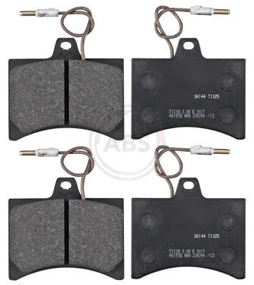 A.B.S. Brake pad set Article number: 36144 cheaply