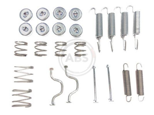 A.B.S. 0816Q Brake shoe fitting kit AVENSIS 2.0 VVT-i (ACM20_) 150 PS Petrol 2009