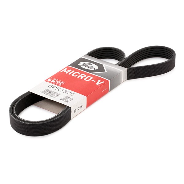 GATES Serpentine belt Article number: 6PK1375 cheaply