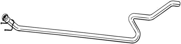 BOSAL Exhaust Pipe Article number: 950-081 cheaply