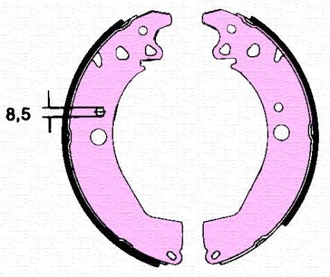 MAGNETI MARELLI Brake Shoe Article number: 360219192041 cheaply