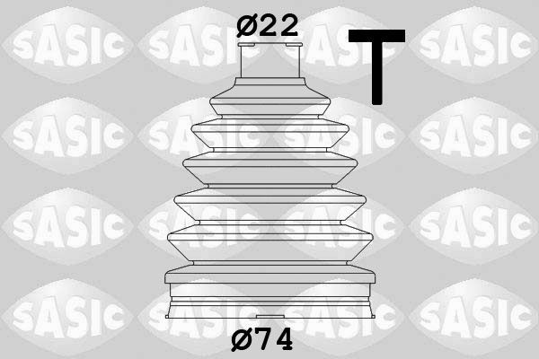 SASIC Bellow Set, drive shaft Article number: 1904008 cheaply